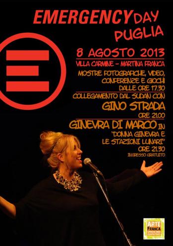 Emergency Day - Arte Franca Doc Festival, Ginevra De Marco in concerto