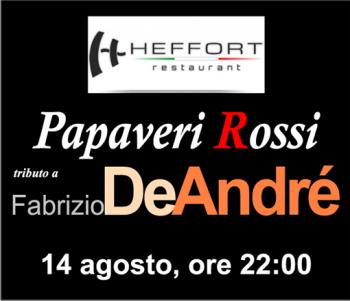 Tributo a Fabrizio De andrè - Papaveri Rossi