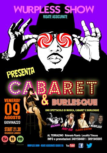 Serata della risata con Cabaret & Burlesque