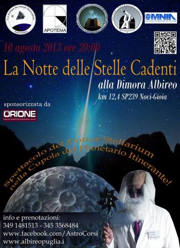 Dottor Stellarium - Notte delle Stelle Cadenti