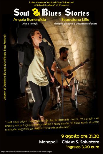 Soul & Blues Stories Sebastiano Lillo - Angela Esmeralda