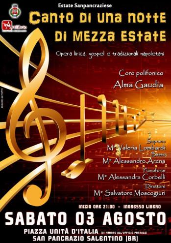 Canto di una notte di mezza estate