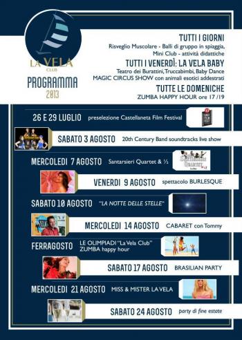 La Vela Club presenta 20th Century Band live