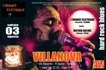Doppio live -L'Orange Electrique (Cracovia / Polonia) meets Mother Nature (Taranto / Italia) + dj set