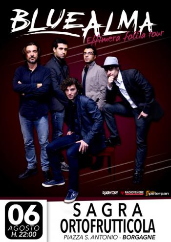 Bluealma in Effimera Follia Tour