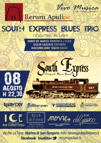 South Express Blues Trio al Rerum Apuliae
