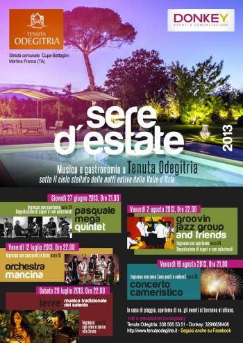 Sere d'Estate: Groovin' Jazz Group and Friends in "We Love Standars"