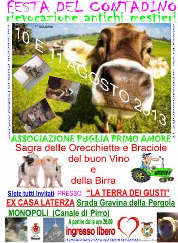 Festa de Contadino e rievocazione antichi Mestieri