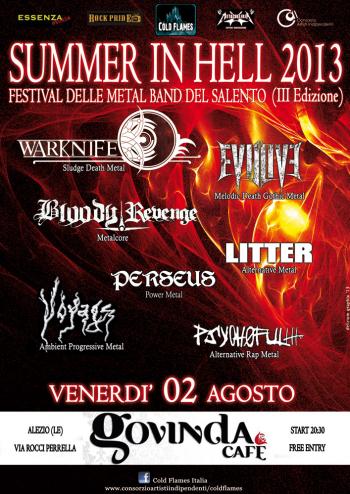 Summer in Hell 2013 - Rinviato