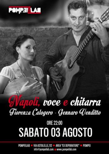 “Napoli, voce e chitarra” con Fiorenza Calogero e Gennaro Venditto