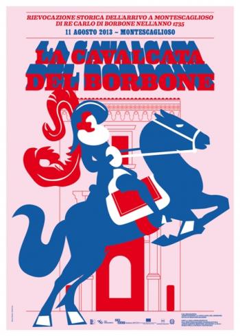 La cavalcata del Borbone