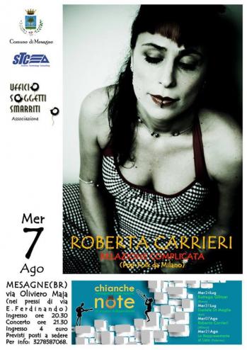 Roberta Carrieri (pop-folk da Milano)