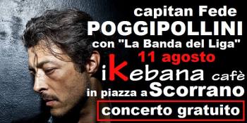 Fede Poggipollini e la Banda del Liga in concerto