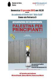 Kantun Winka - Sguardi Migranti - Docufilm ' Palestina Per Principianti' ,  di Francesco Merini 
