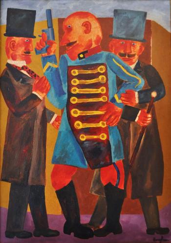 "Collettiva tra i due mari". Mostra d'arte contemporanea.