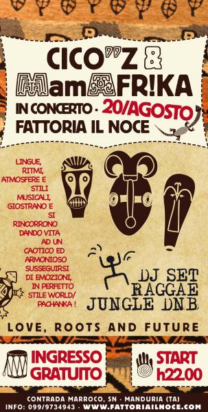 B.B. Cico''Z & MamaAfr!ka in concerto