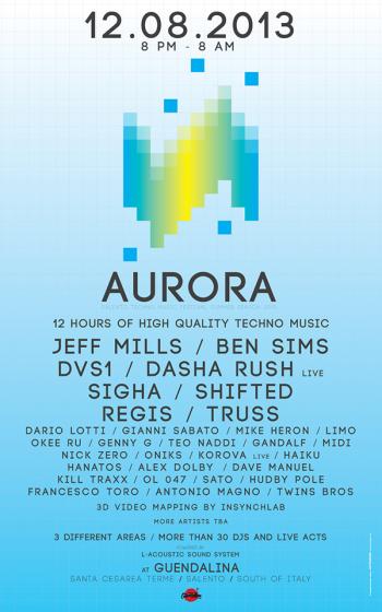 Aurora - Salento Techno Music Festival S/S 2013