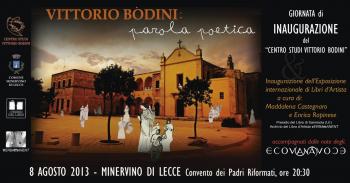 Libri d’Artista - Vittorio Bodini: parola poetica