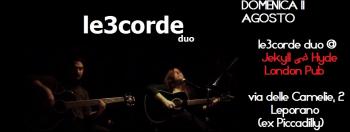 Le3corde duo - omaggio alla musica d'autore