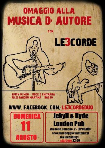 Le 3 Corde in concerto