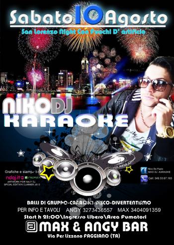 Notte di San Lorenzo con tanta musica e fuochi d'artificio
