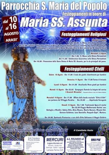 Festeggiamenti in onore di SS. Maria Assunta