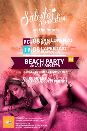 Salento Revolution on The Beach  4 - il Beach Party