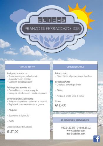 Pranzo di Ferragosto al Cliché