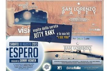 San Lorenzo party - Ospite Jutty Ranx con I see you