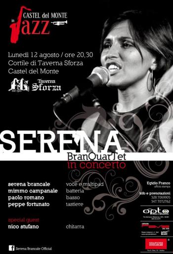 Jazz Under The Castle Serena Brancale live