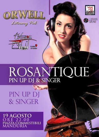 Rosantique - Pin up dj & Singer