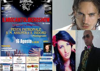 Marianna Pontrandolfo e Franco di Pietro - Il mio canto libero show-Monton de estrellas in tour