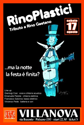 Rinoplastici in tributo a Rino Gaetano