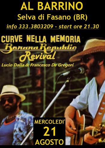 Banana Republic Revival - Serata Lucio Dalla e Francesco de Gregori