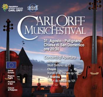 Carl Orff Music Festival, il programma 2013