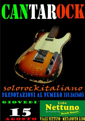 Cantarock - Solorockitaliano live