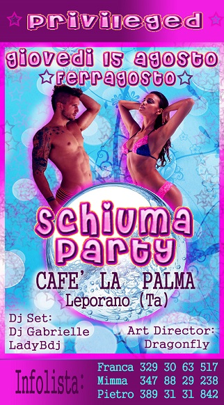 Privileged staff - Schiuma Party
