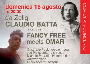 Fancy Free Meets Omar live - Preserata Cabaret con Claudio Batta