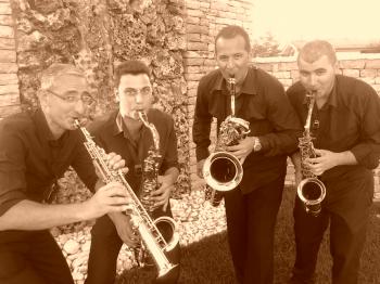 L'aperitivo Classico a Cisternino con con il Sud Sax Quartet