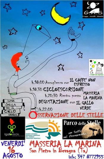 Cicloescursione e Osservazione delle stelle