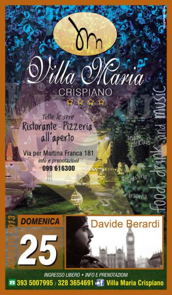 Davide Berardi in Chi si Accontenta Muore - live 