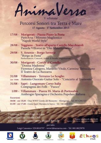 “animaverso – Percorsi Sonori Tra Terra e Mare: Borgo in Festa