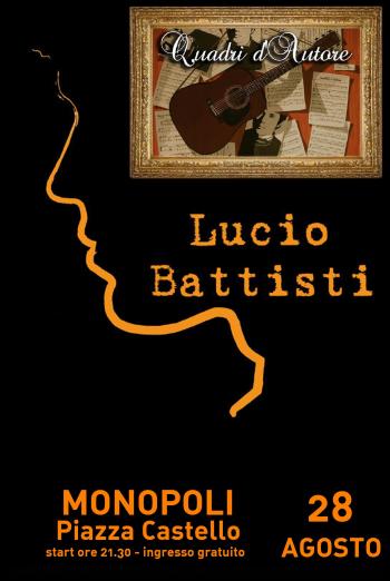 Serata Lucio Battisti con i Quadri D'autore