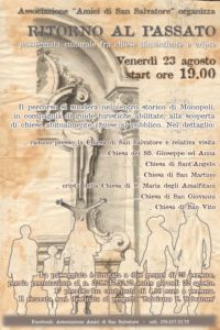 Ritorno al Passato - Passeggiata culturale fra chiese dimenticate e cripte