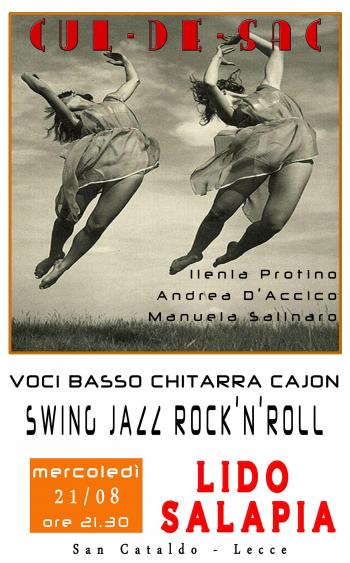 Lo swing anni '30 dei Cul De Sac