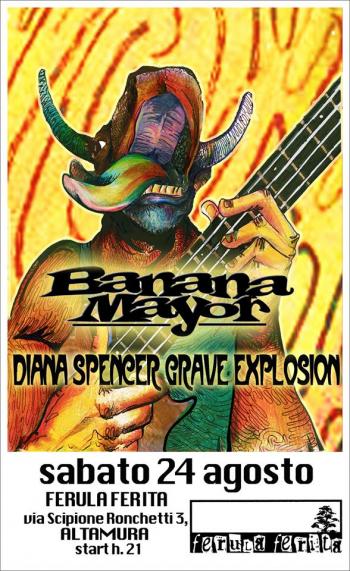 Banana Mayor & Diana Spencer Grave Explosion in concerto