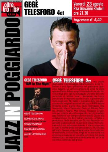 Gege' Telesforo "Jam in The Night" guest Fulvio Palese