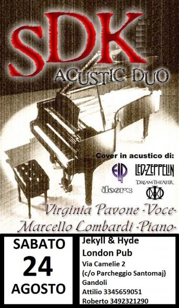S.D.K Acoustic Duo live