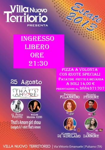 That's Amore Show - dj Fabio Vuotto & Monika Kiss