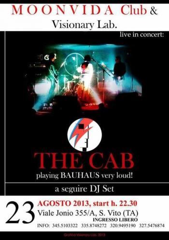 Tributo ai Bauhaus con The Cab in concerto + Ciro Merode dj set